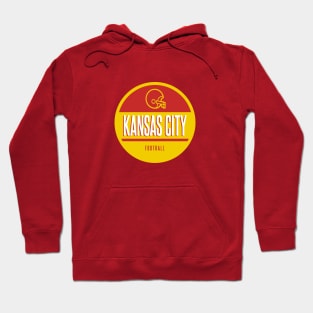 Kansas city retro football Hoodie